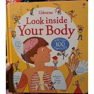 Usborne Look Inside Your Body Lift the Flap Educational Childrens Book